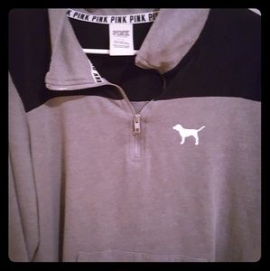 Gray Victoria Secret Pink Pull Over